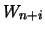 $\displaystyle X_i \hspace{1.0cm}(1\le i \le n)$