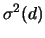 $\displaystyle \sigma^2(a)+\sigma^2(b)+2\,\rho(a,b)\,\sigma(a)\,\sigma(b)$