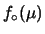 $\displaystyle f(\mu\,\vert\,x) = \frac{\frac{1}{\sqrt{2\,\pi}\,\sigma_e} \,e^{-...
...\sigma_e} \,e^{-\frac{(x_1-\mu)^2}{2\,\sigma_e^2}}f_\circ(\mu)\,\rm {d}\mu}\, .$