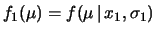 $\displaystyle \{ x_1, \sigma_1\}$