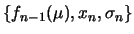 $\displaystyle f_2(\mu) =
f(\mu\,\vert\,x_1,\sigma_1,x_2,\sigma_2)$