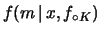 $\displaystyle f_{\circ T}(m) = \frac{1}{450}\,(30-m) \hspace{.6cm} (0\le m \le 30)\,.$