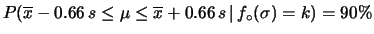 $ P(\overline{x}-\Delta\le\mu
\le\overline{x}+\Delta)$