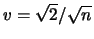 $ z\sim{\cal N}(n,\sqrt{2\, n})$