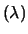 $\displaystyle \lambda \sim {\cal N}(x, \sigma(X))\,, $