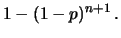 $\displaystyle F(p\,\vert\,x=0, n)$