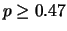 $ p_\circ=3/n$