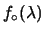 $\displaystyle \frac{\frac{\lambda^x\,e^{-\lambda}}{x!}
\,f_\circ(\lambda)}
{\in...
...ty\!\frac{\lambda^x\,e^{-\lambda}}{x!}
\,f_\circ(\lambda) \,\rm {d}\lambda}\, .$