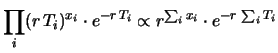 $\displaystyle f(r\,\vert\,\mathbf{x},\mathbf{T})$