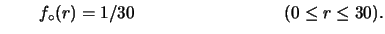 $\displaystyle f(r\,\vert\,n_c,r_b,f_\circ(r)=k) = \frac{e^{-r\,T}((r+r_b)\,T)^{n_c} } {n_c!\,\sum_{n=0}^{n_c}\frac{(r_b\,T)^n}{n!} }\,.$