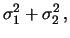 $\displaystyle \sigma^2(D)$