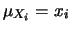 $ \sigma_{X_i}\rightarrow 0$