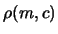 $\displaystyle {\cal N}(\widehat{c}, \sigma(\widehat{c}))$