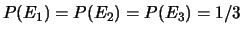 $ P(E_3)=1/2$