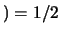 $ \Omega = \{(G,g), (G,g), (g,g), (g,g) \}$