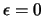 $\displaystyle (G(0))-\epsilon^2\,.$