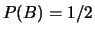 $ P(A)=1/3$