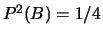 $ B \cup \overline{B}$