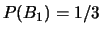 $ P(3) = P(RRR) = (3/7)^3$