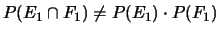 $ P(E_2)=P(F_2)=P(H)=1/2$