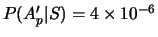 $ P(A_p^\prime\vert I) = 0.998$