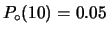 $\displaystyle \left(\frac{1}{3}\right)^n P_\circ(V=10-n) \,,$