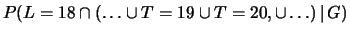 $\displaystyle ''\,\vert\,G)$