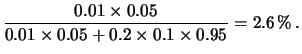 $\displaystyle P(L=18\,\vert\, (T=19), G) \cdot P(T=19)\,,$