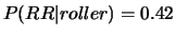 $ P_\circ(rr)= 1/6$