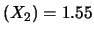 $ (X_2) = 1.94$