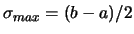 $ Var[X]=1/4-2\epsilon(\delta-\delta^2) \le 1/4$