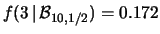 $ P(X<5)= F(4\,\vert\,{\cal B}_{16,1/4}) = 63.0\,\%$