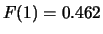 $ P(X=1)=0.361$