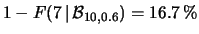 $ P(X=5) = 3.75\cdot 10^{-4}=1/2664$