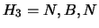 $ H_2=N,B$