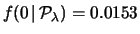 $ F(10\,\vert\,{\cal P}_{18}) = 3.0\,\%$