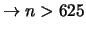 $ v=(1/2)/\sqrt{n}< 1/50$