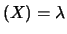 $ G(t)= 1/(1-\lambda\, t)$