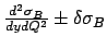 $F_{2}\pm
\delta F_{2}$