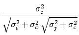 $\displaystyle \rho_{ij}$