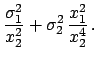 $\displaystyle \sigma^2(R)$