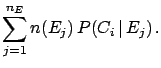 $\displaystyle \left.\widehat{n}(C_i)\right\vert _{obs}$