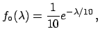 $ {\cal O}(10)$