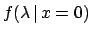 $\displaystyle \sigma_\circ(\lambda)$