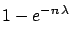 $\displaystyle F(\lambda\,\vert\,n$