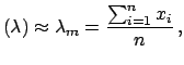 $\displaystyle \mu_\lambda =$