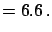 $\displaystyle \equiv \lambda_{S_m} = 16.0 \,;$