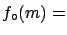 $\displaystyle f(m\,\vert\,x=0) \propto \exp{\left[-k\,\left(1-\frac{m^2}{E_b^2}\right)^{\frac{3}{2}}\right]} \cdot f_\circ(m)\,,$