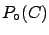 $ P_\circ(C)$