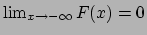 $ F(x_2) \ge F(x_1)$